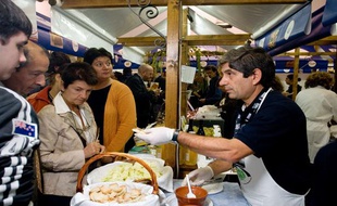 Le salon de la slow food à Turin, en octobre 2006.