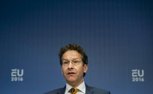 Le président de l'Eurogroupe, Jeroen Dijsselbloem, à Amsterdam le 22 avril 2016