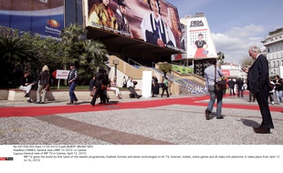 Le MIP Tv (marché international des programmes Tv) à Cannes, en 2010