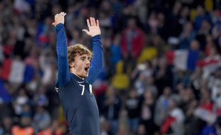 Griezmann a inscrit le deuxième but des Bleus contre la Bolivie.