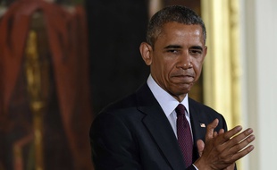 Barack Obama remet la «Medal of Honor» à titre posthume à un soldat, le 2 juin 2015.