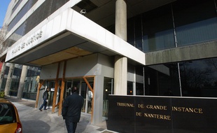 Illustration du palais de justice de Nanterre.