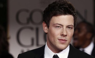 Cory Monteith à la 69e cérémonie des Golden Globe, le 15 janvier 2012, à Los Angeles.