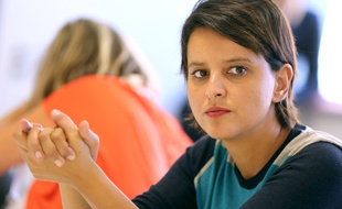 Najat Vallaud Belkacem, ministre de l'Education lors d'une visite d'un lycée à Toulouse le 6 septembre. Elle s'est opposée à la proposition de Thomas Piketty d'imposer au privé des quotas d'élèves défavorisés.