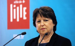 Martine Aubry le 14 janvier 2016 à Lille