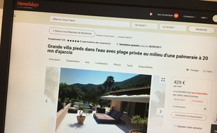 Le site Homelidays.com