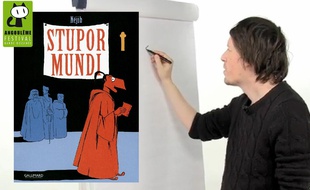 Néjib donne une leçon de dessin