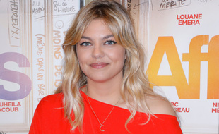 La chanteuse et actrice Louane Emera