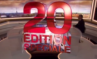 L'édition spéciale du journal de 20 heures sur France 2 le 15 novembre 2015