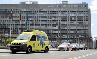 L'hôpital suisse de Genève lors de la précédente venue de Bouteflika en 2015.