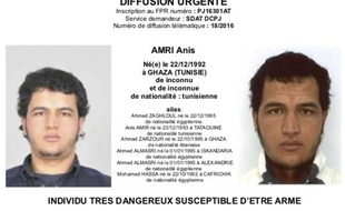 La photo du suspect de l'attentat de Berlin diffusée par les autorités allemandes, le 21 décembre 2016