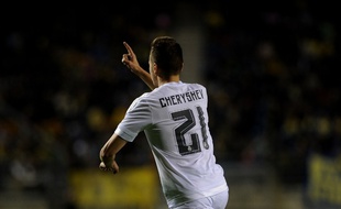 Denis Cheryshev a joué avec le Real Madrid contre Cadix en 16e de finale de Coupe du Roi, le 2 décembre 2015, alors qu'il était a priori suspendu.