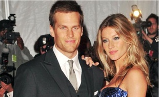 Tom Brady et Gisele Bündchen.