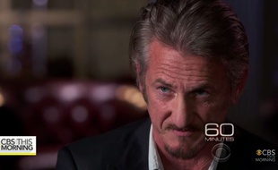 Sean Penn dans l'émission «60 Minutes», le 17 janvier 2016.