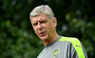 Arsène Wenger à l'entraînement d'Arsenal le 12 septembre 2016.
