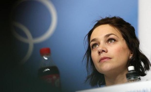 Des personnalités se sont invitées à La Parisienne, une course de six kilomètres réservée aux femmes, comme Nathalie Péchalat, photographiée ici le 5 février 2014 à Sochi