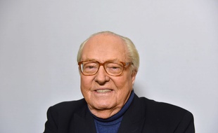 Jean-Marie Le Pen, président d'honneur du Front national, le 5 mars 2018.