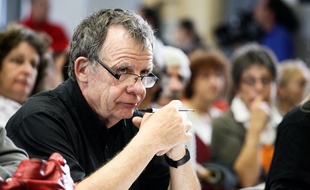 Jean François Grelier président de l'association des sinistrés du 21 septembre, lors du second procès AZF.