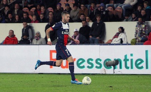 Jérémy Ménez, lors d'un match entre Paris et Nice en novembre 2013.