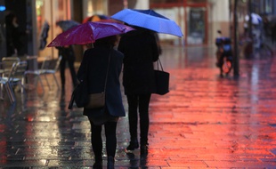 Pluie et vent à Strasbourg en 2016 (Image d'illustration).