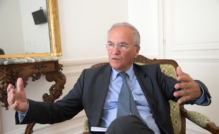 Gilles Carrez, député-maire UMP de Perreux-sur-Marne (Val de Marne) et président de la commission des Finances à l'Assemblée nationale, le 19 juin 2014.