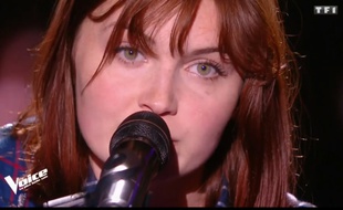 Face au jury de «The Voice», Chloé n'a pas pu retenir ses larmes.