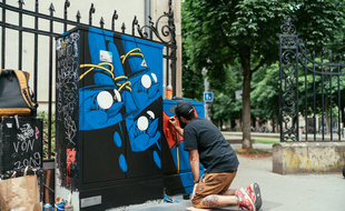 Stom500 x Tomy . Street art dans Strasbourg.