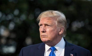 Le président des Etats-Unis, le 2 juin à Washington, avant son départ pour le Royaume-Uni.