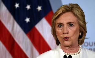 Hillary Clinton, le 19 novembre 2015, à New York