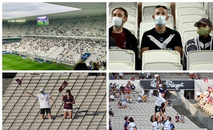 Le Matmut Atlantique et le stade Chaban-Delmas n'accueilleront que 1.000 personnes lors des prochaines semaines.