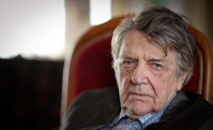Jean-Pierre Mocky chez lui à Paris, le 18 mars 2014