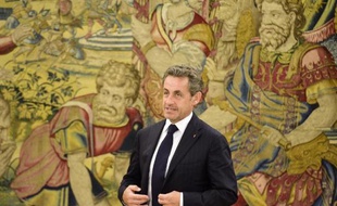 Nicolas Sarkozy le 27 mai 2014 à Madrid