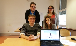 L'innovation au service de la santé en Alsace: quatre étudiants ont porté le projet Efficient healthcare for epilepsy pour mettre au point un casque qui détecte les crises d'épilepsie.