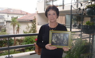 Edith Moskovic, enfant cachée pendant la Seconde Guerre mondiale, en 2013.