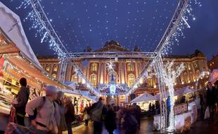 Le marché de Noël de Toulouse.