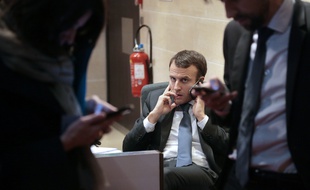Emmanuel Macron en mars 2015.
