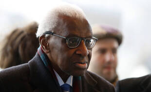 Lamine Diack, le 13 janvier 2020 à Paris.