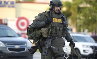 Le SWAT de l'équipe du shérif d'Orlando est intervenu ce 12 juin 2016 sur la fusillade au Pulse.