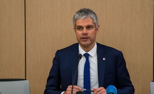 Laurent Wauquiez à Lyon le 4 janvier 2016