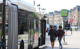 Un bus de substitution assure le trajet Quinconces-Gare à la place du tram C.