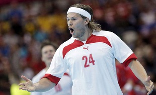 Mikkel Hansen avec le Danemark lors des JO de Londres