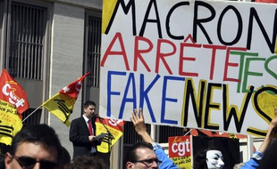 L'entourage du chef de l'Etat puis les équipes du ministère de la Culture planchent depuis des mois sur la proposition de loi anti-fake news.
