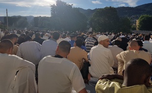 L'Aïd a été célébré vendredi à Nice.