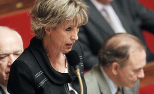 La député UMP, Jacqueline Irles, le 6 novembre 2007 à l'Assemblée nationale.