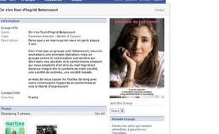 Le groupe «On s'en fout d'Ingrid Betancourt» sur Facebook