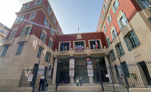 La mairie de Nice, février 2021.