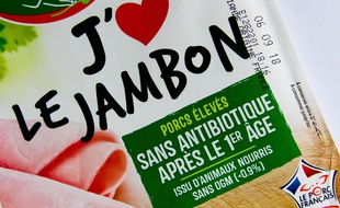 Un paquet de jambon Fleury Michon (image d'illustration).
