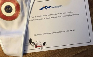 Tous les ans la mairie de Baillargues offre un cadeau original aux administrés.