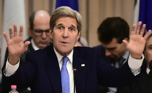 Le secrétaire d'Etat américain John Kerry, à Romme, le 2 février 2016