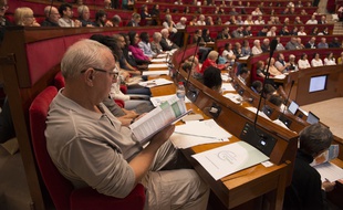 Premier jour de travail pour la convention citoyenne pour le climat, ce vendredi 4 octobre au Conseil économique, social et environnemental (Cese).